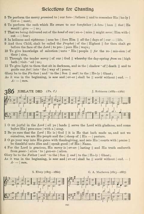 Hymns of Worship and Service: College Edition page 295