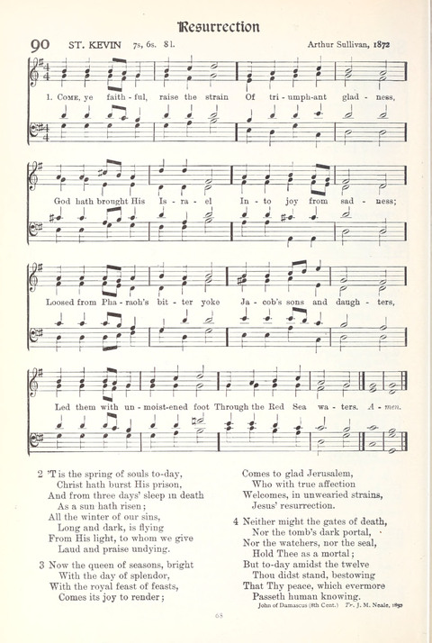 Hymns of Worship and Service: College Edition page 68
