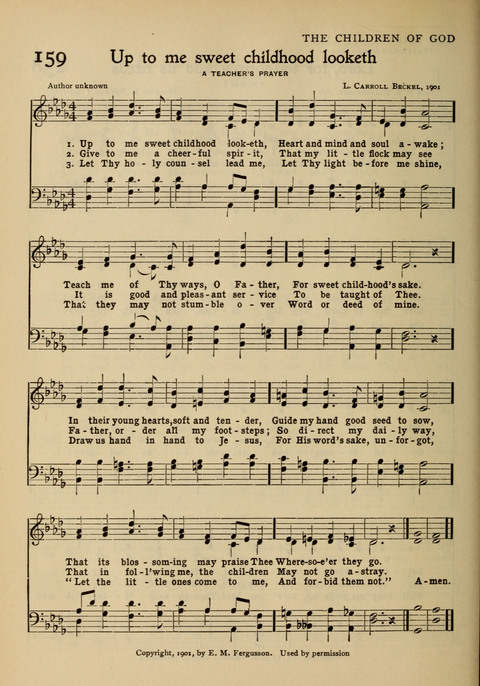 Hymns of Worship and Service: for the Sunday School page 140