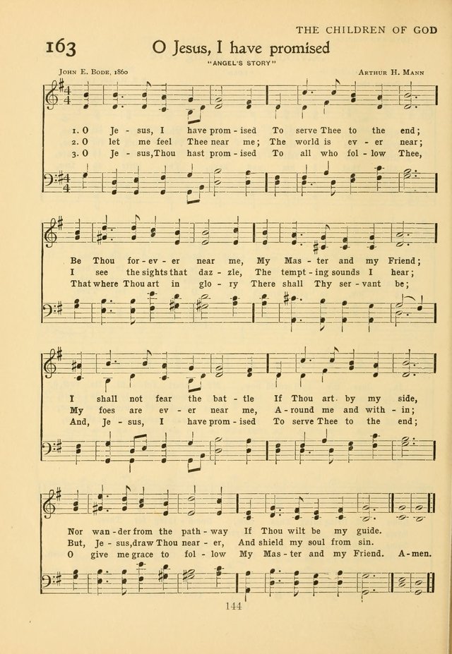 Hymns of Worship and Service: for the Sunday School page 163