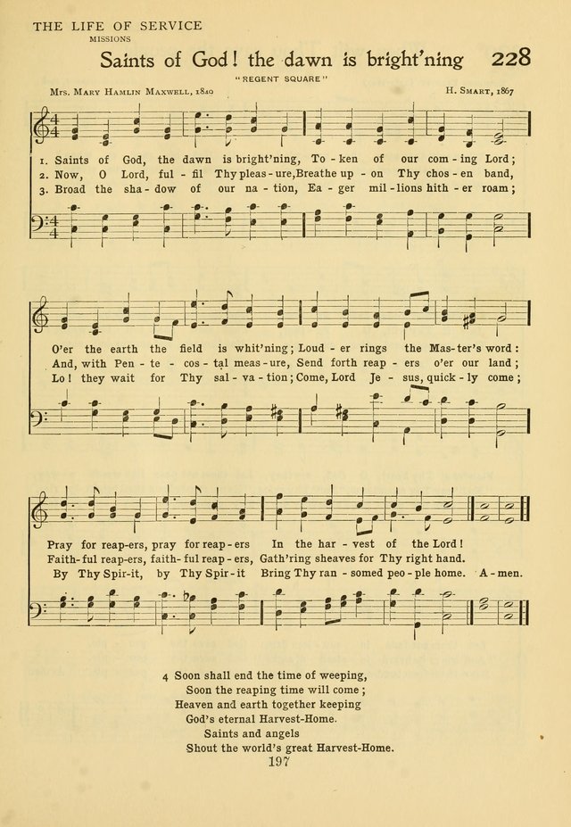 Hymns of Worship and Service: for the Sunday School page 216
