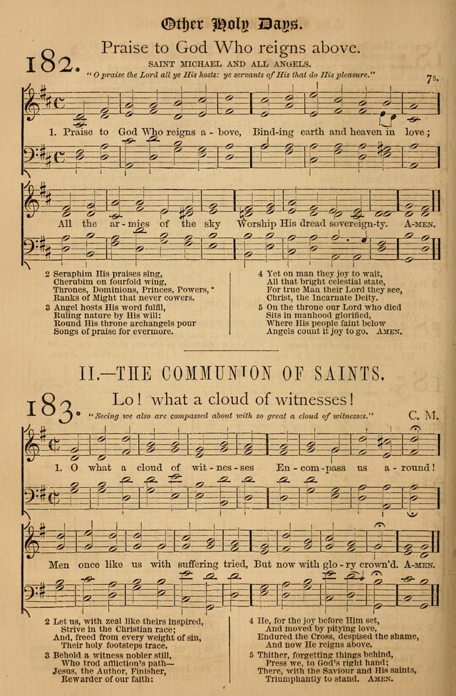 The Hymnal: with tunes old and new page 163