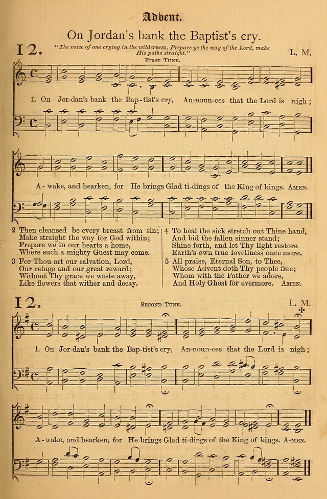 The Hymnal: with tunes old and new page 22
