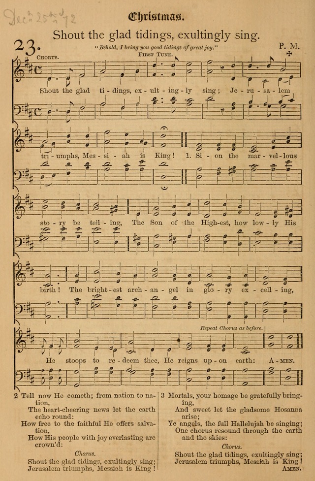 The Hymnal: with tunes old and new page 33