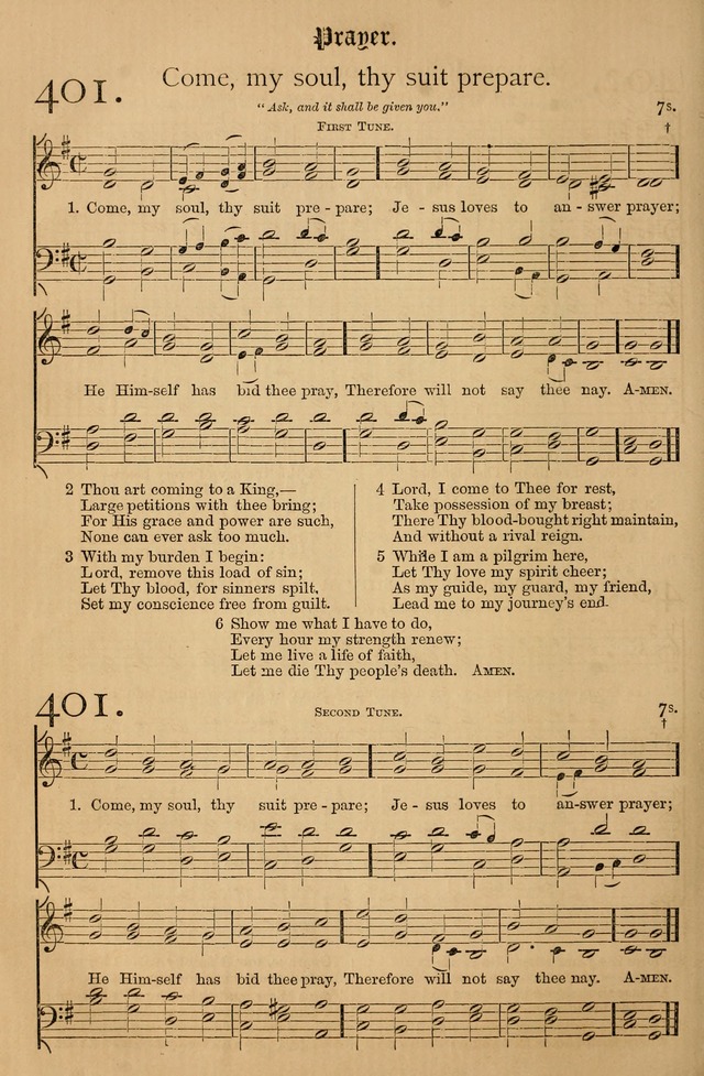 The Hymnal: with tunes old and new page 335