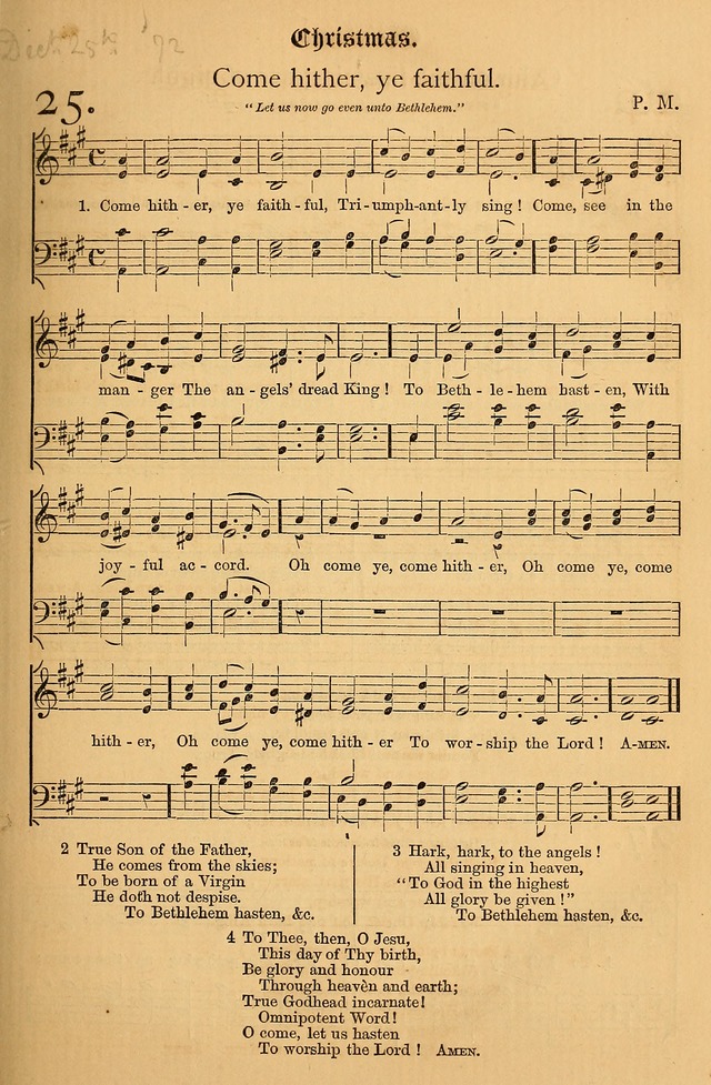The Hymnal: with tunes old and new page 36