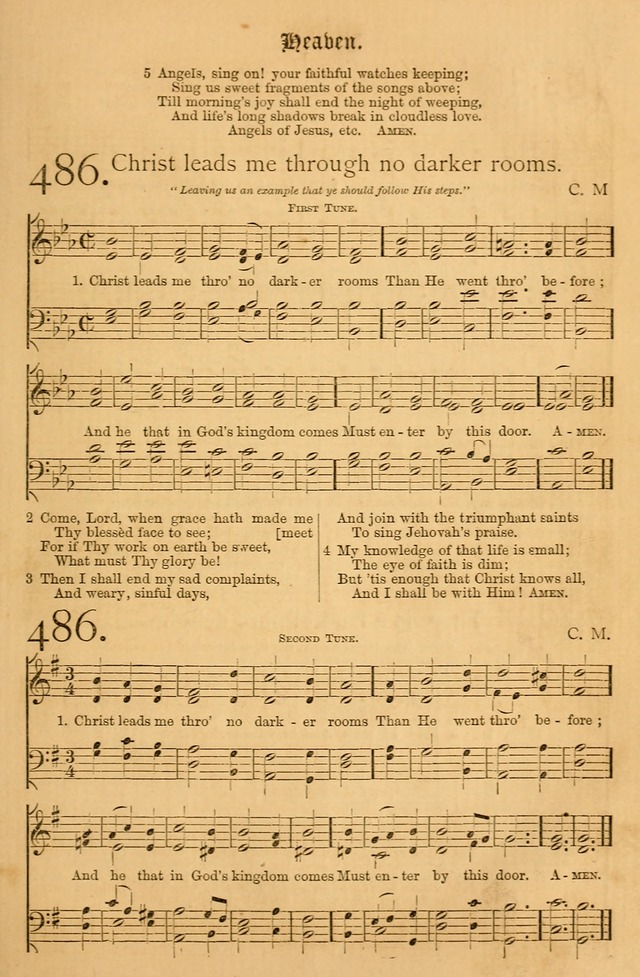 The Hymnal: with tunes old and new page 408