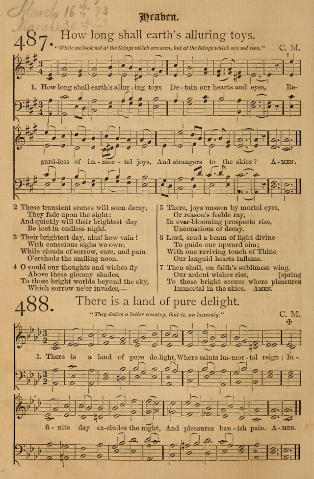 The Hymnal: with tunes old and new page 409