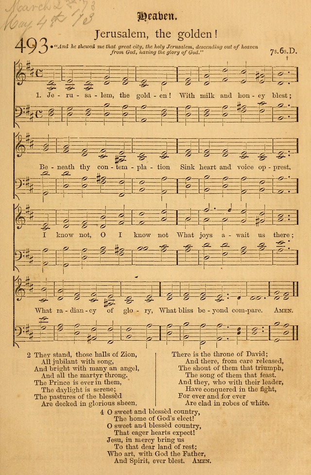 The Hymnal: with tunes old and new page 414