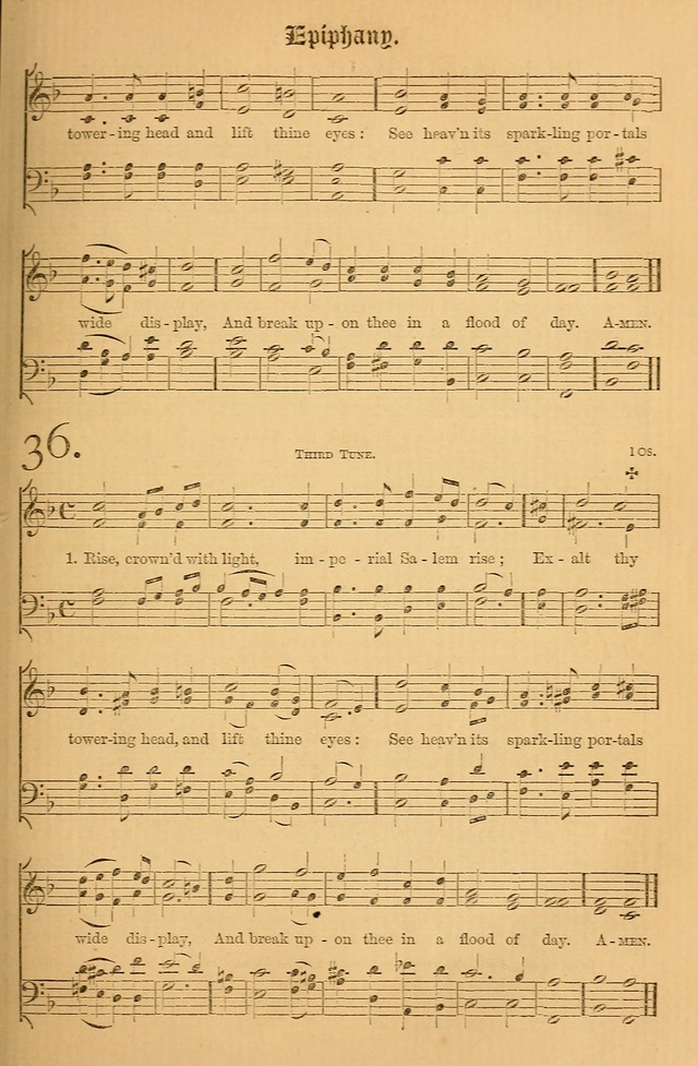 The Hymnal: with tunes old and new page 46