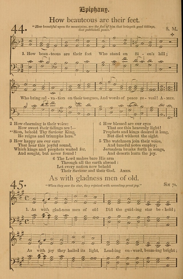 The Hymnal: with tunes old and new page 53