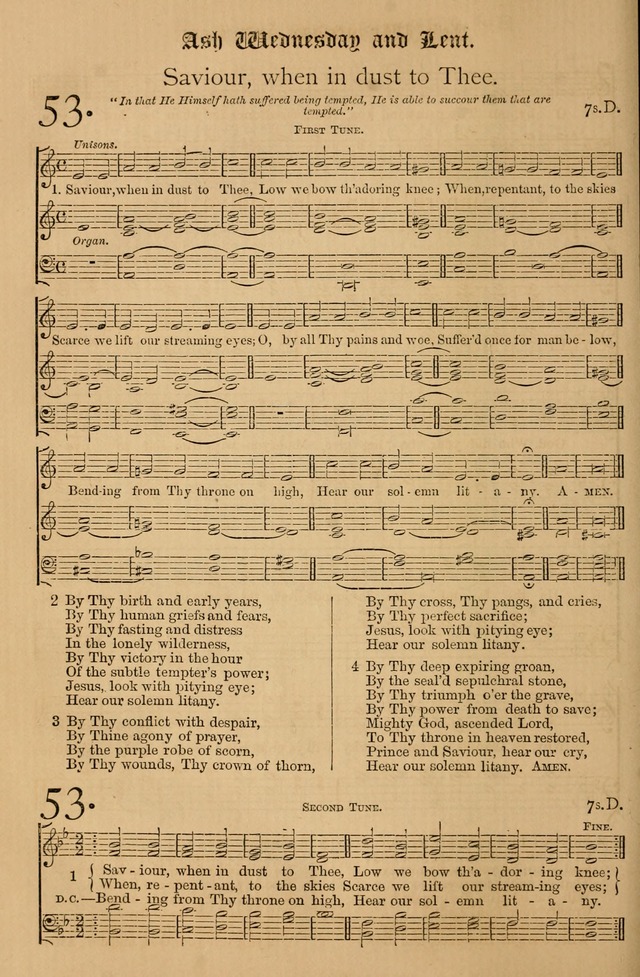 The Hymnal: with tunes old and new page 59