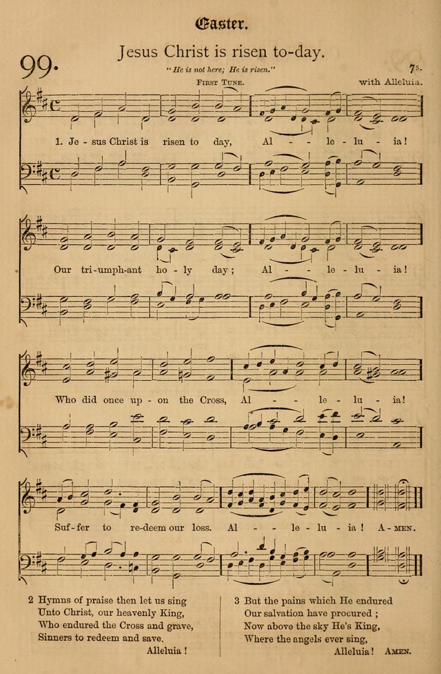The Hymnal: with tunes old and new page 97