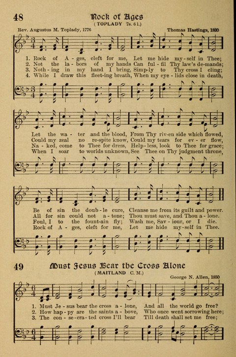 Hymns for Worship: for Use in the Sunday School, the Prayer Meeting and Home page 34
