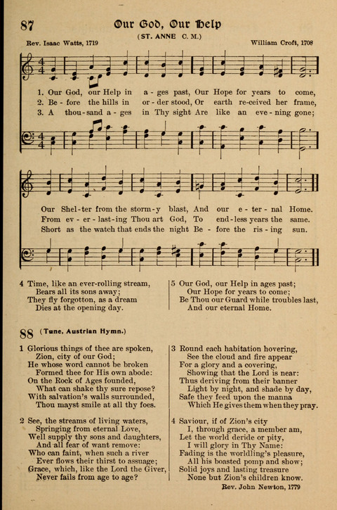 Hymns for Worship: for Use in the Sunday School, the Prayer Meeting and Home page 61