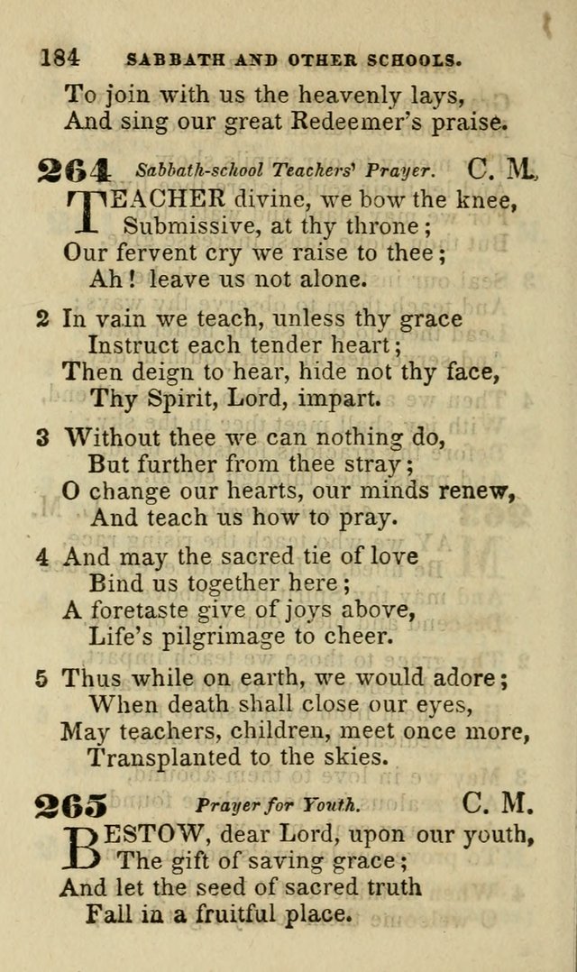 Hymns for Youth, Suitable to be Used in Sabbath and Parochial Schools page 195