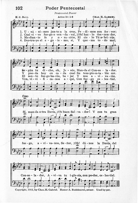 Himnos de Gloria page 100