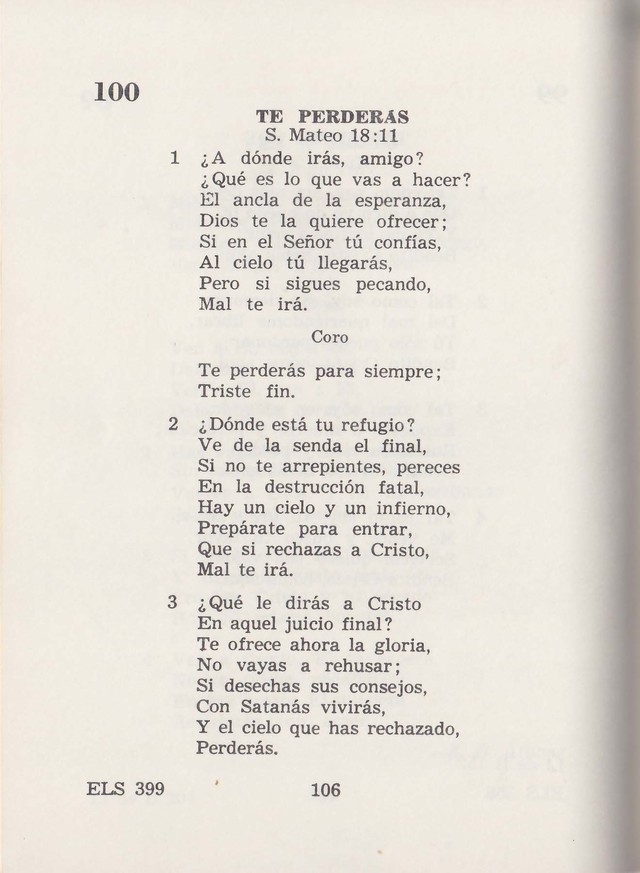 Himnos de Gloria: Edicion Segunda page 106