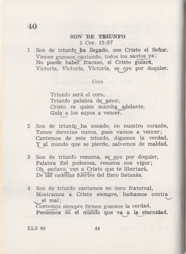 Himnos de Gloria: Edicion Segunda page 44