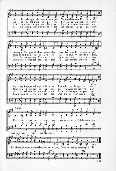 Himnos de la Vida Cristiana page 229