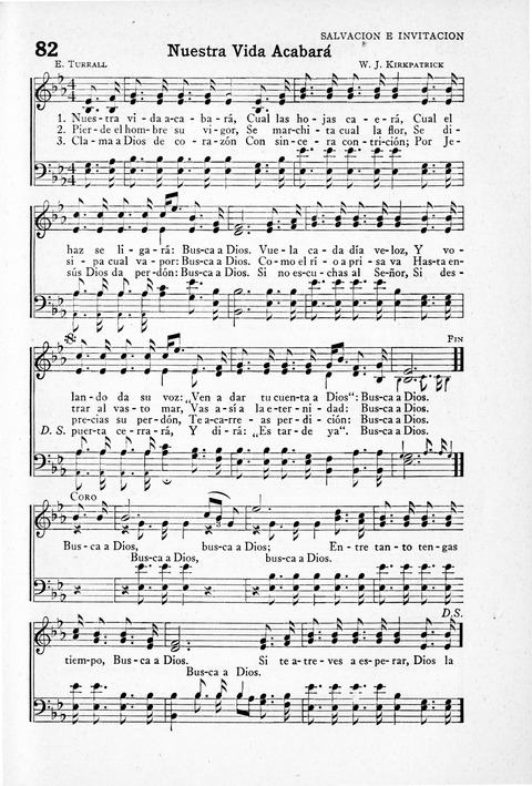 Himnos de la Vida Cristiana page 75