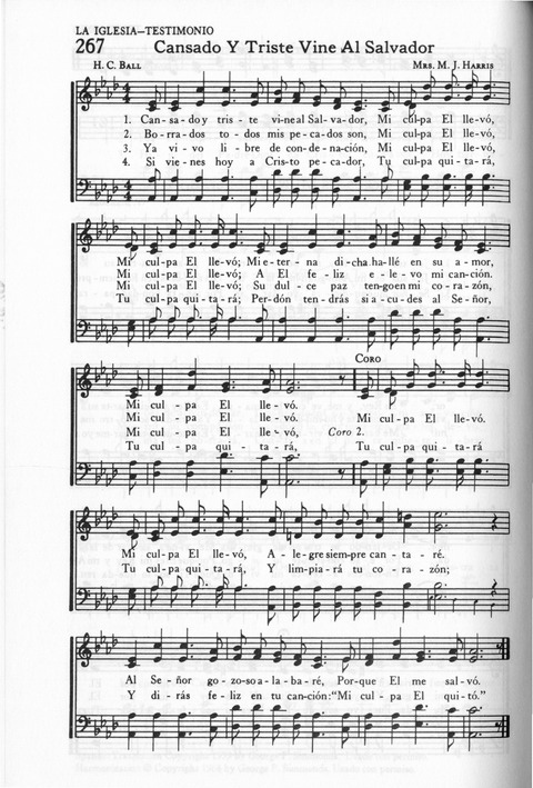 Himnos de la Vida Cristiana page 259