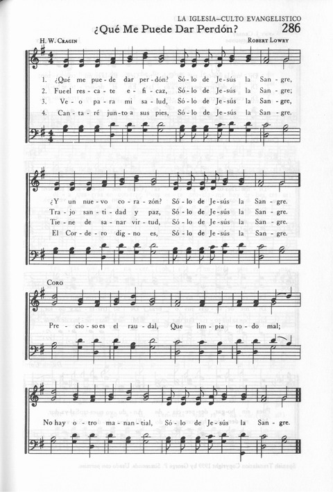 Himnos de la Vida Cristiana page 278