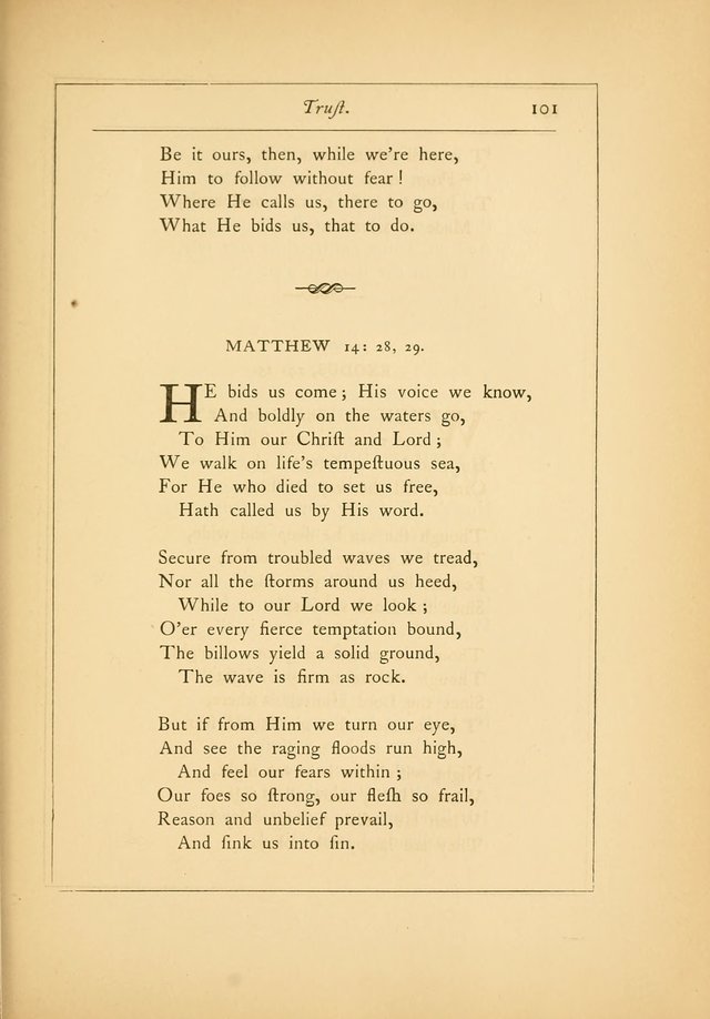 Hymns of the Ages: being selections from Wither, Cranshaw, Southwell, Habington, and other sources (2nd series) page 101