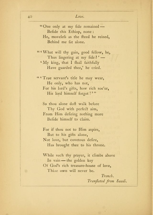 Hymns of the Ages: being selections from Wither, Cranshaw, Southwell, Habington, and other sources (2nd series) page 40
