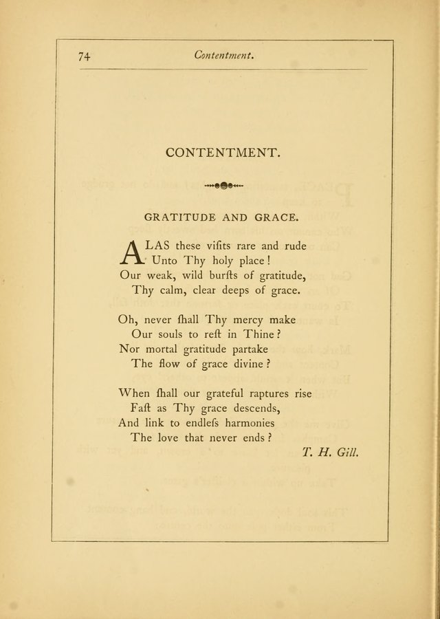 Hymns of the Ages: being selections from Wither, Cranshaw, Southwell, Habington, and other sources (2nd series) page 74