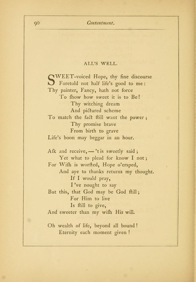 Hymns of the Ages: being selections from Wither, Cranshaw, Southwell, Habington, and other sources (2nd series) page 90