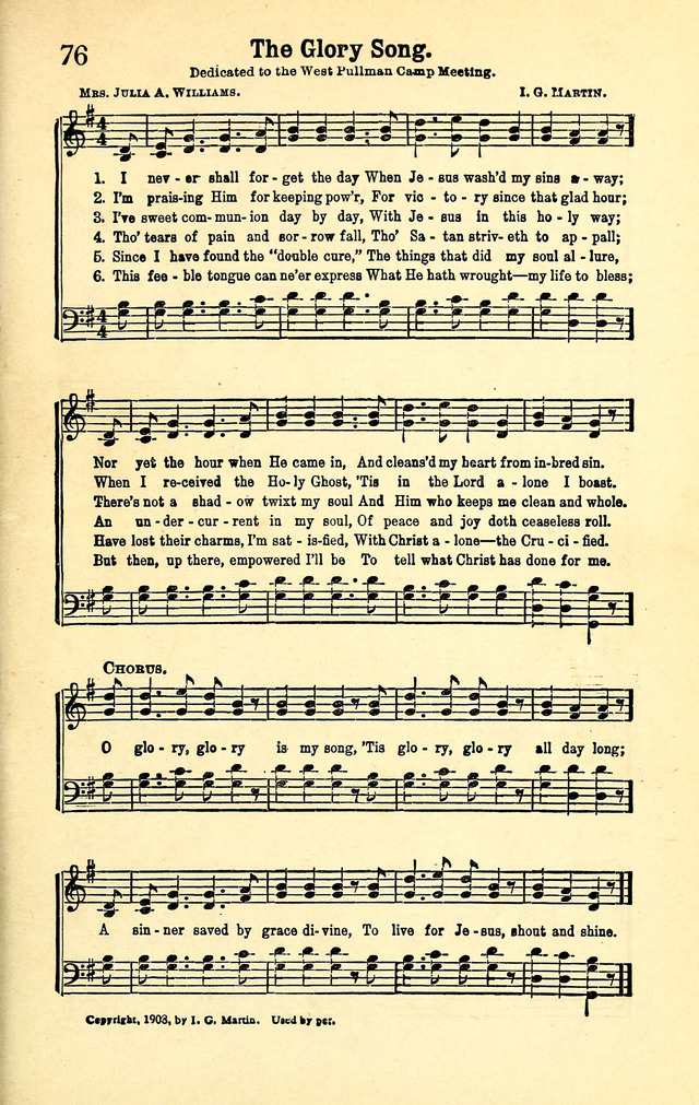 Hymns of the Comforter page 72