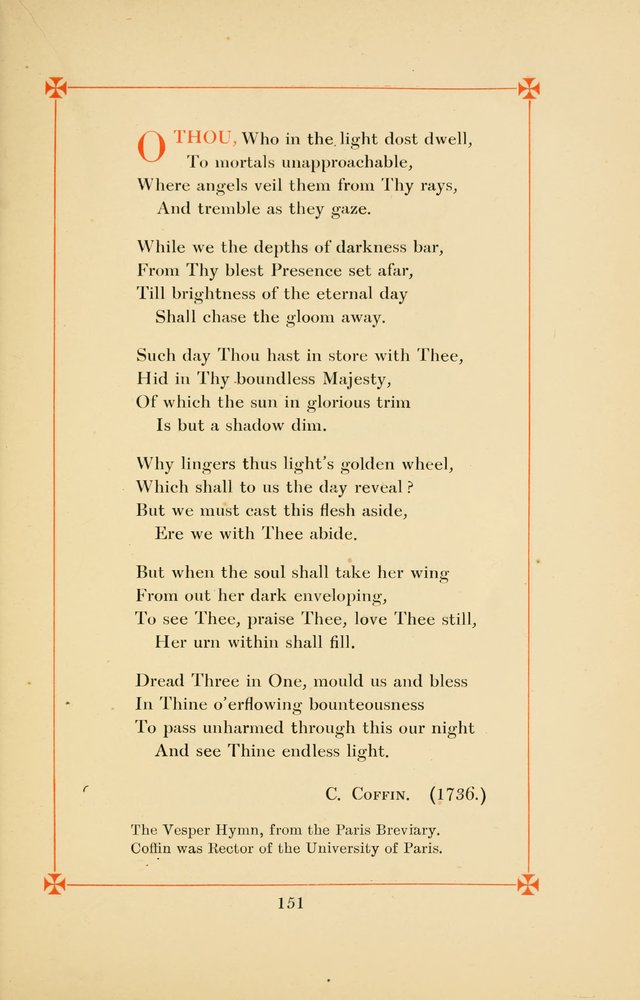 Hymns of the Christian Centuries page 151