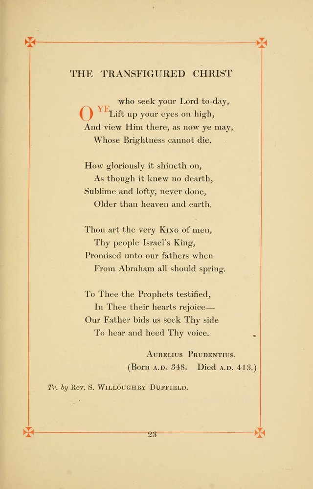 Hymns of the Christian Centuries page 23