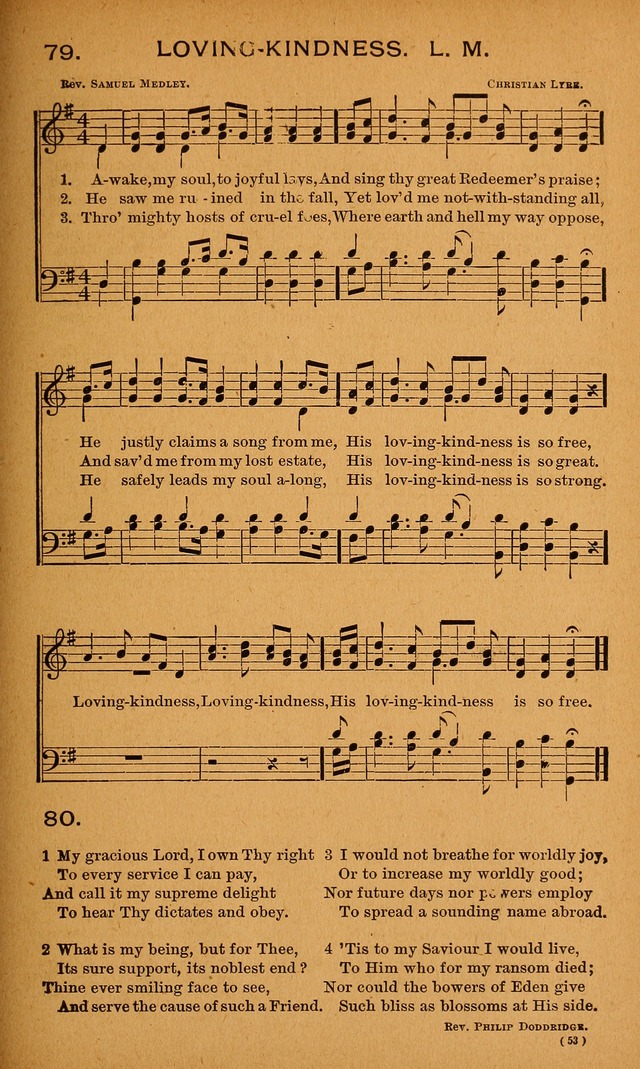 Y.P.S.C.E. Hymns of Christian Endeavor page 53