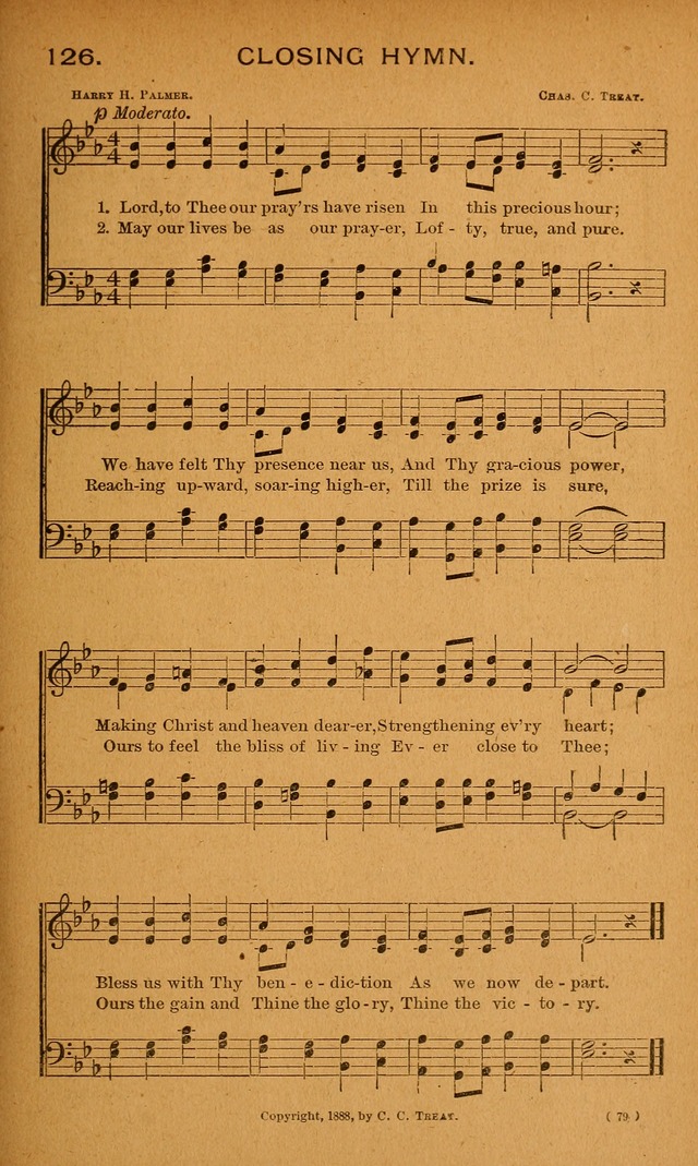 Y.P.S.C.E. Hymns of Christian Endeavor page 79