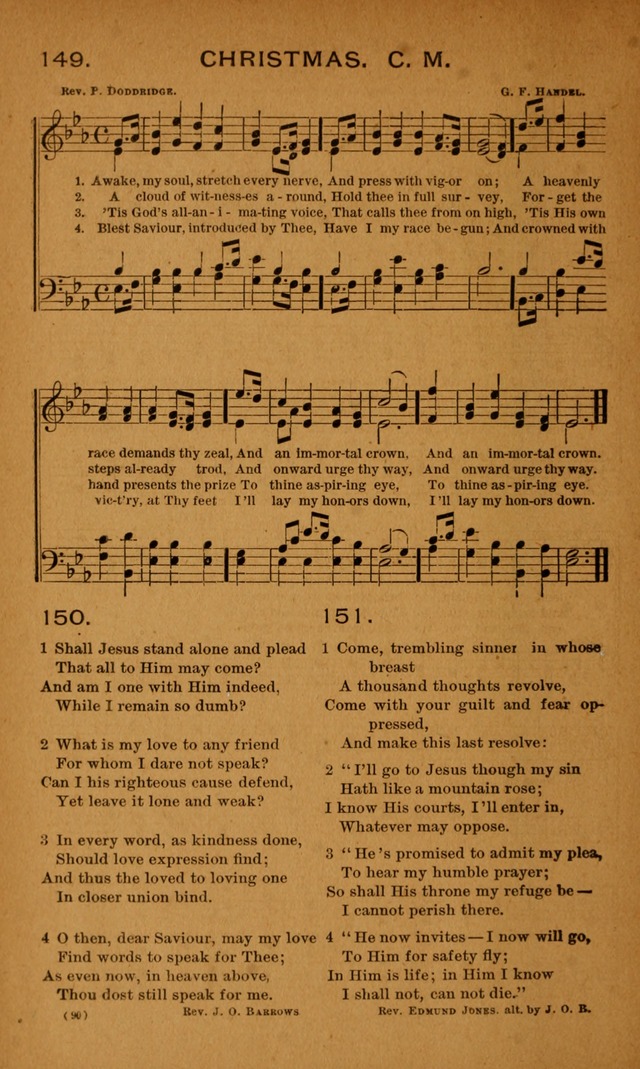 Y.P.S.C.E. Hymns of Christian Endeavor page 90