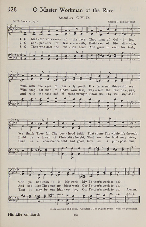 Hymns of the Christian Life page 101