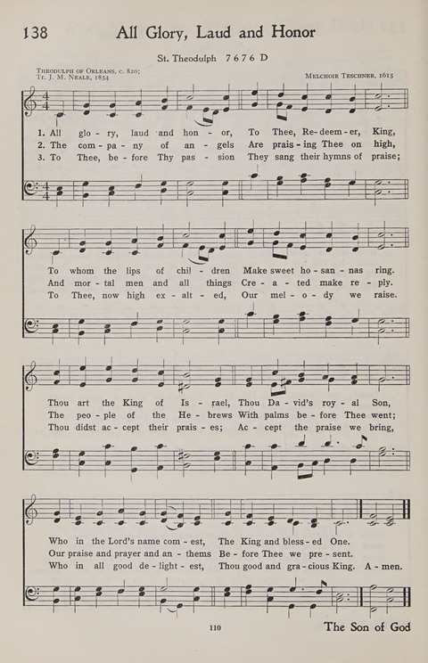 Hymns of the Christian Life page 108