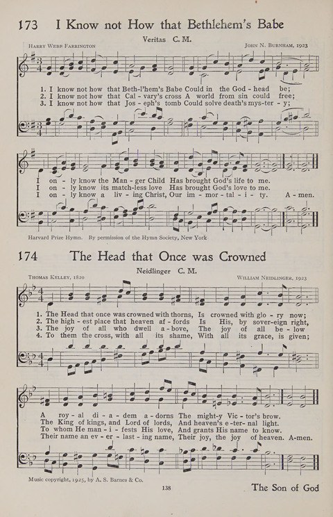 Hymns of the Christian Life page 136