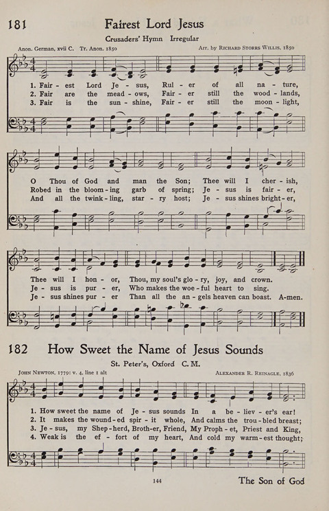 Hymns of the Christian Life page 142