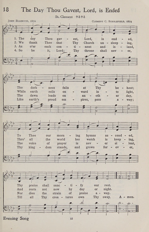 Hymns of the Christian Life page 15