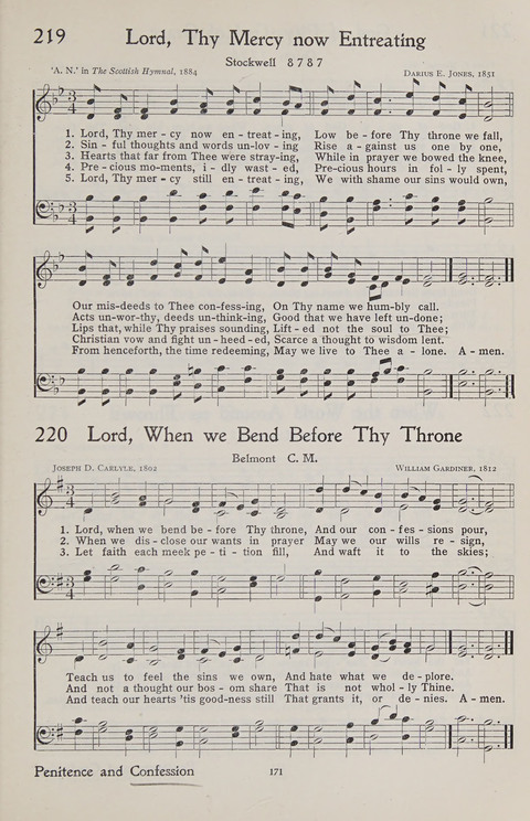 Hymns of the Christian Life page 169