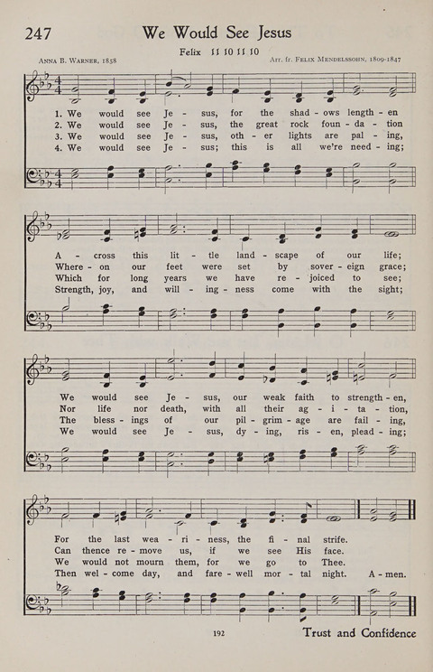 Hymns of the Christian Life page 188
