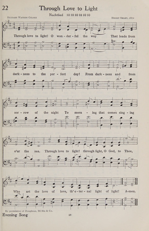 Hymns of the Christian Life page 19
