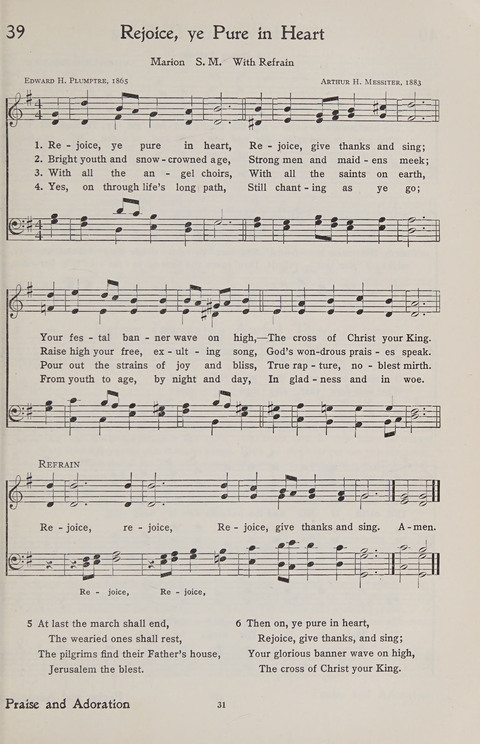 Hymns of the Christian Life page 29