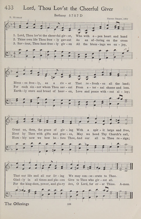 Hymns of the Christian Life page 335