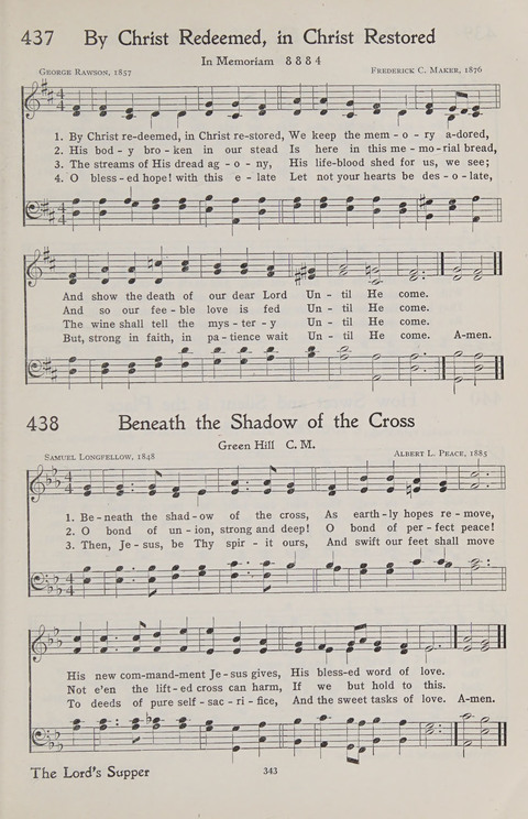Hymns of the Christian Life page 339