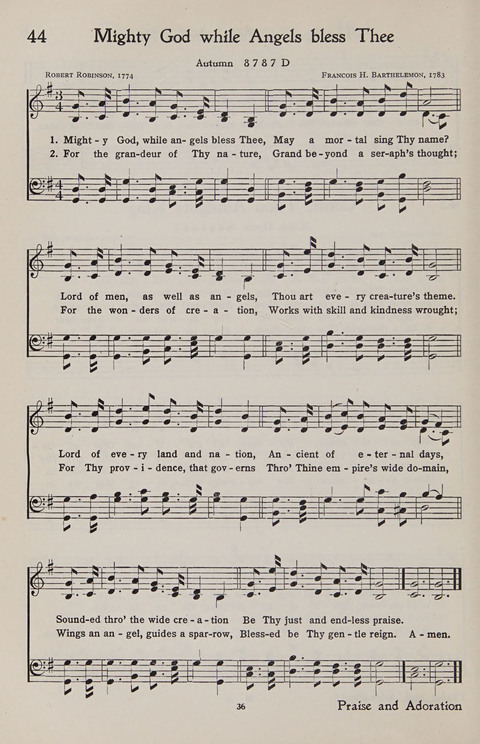 Hymns of the Christian Life page 34