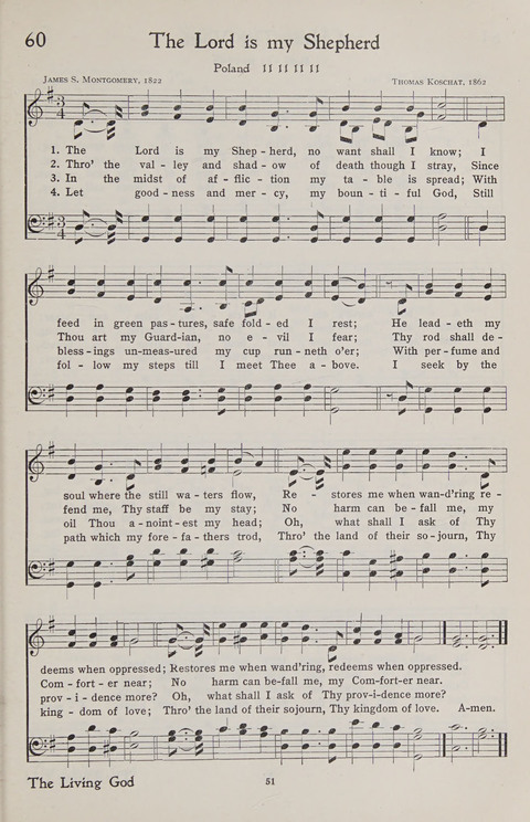 Hymns of the Christian Life page 49